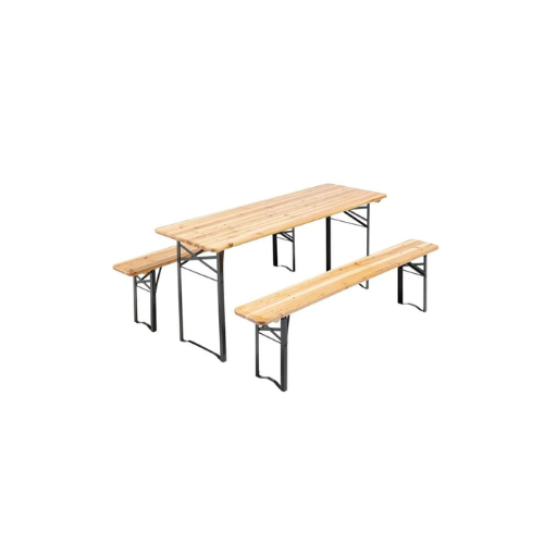 Table + bancs 170x60cm