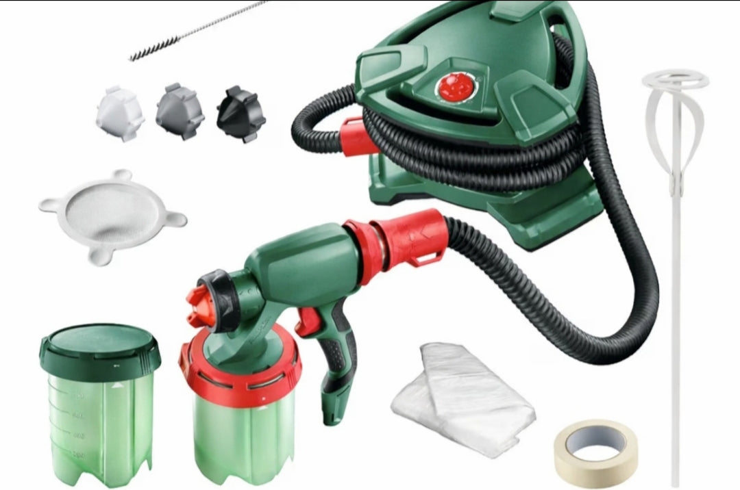 Location Pistolet Peinture Électrique HVLP – Station Pulvérisation Mur & Plafond | Loc House.↖️